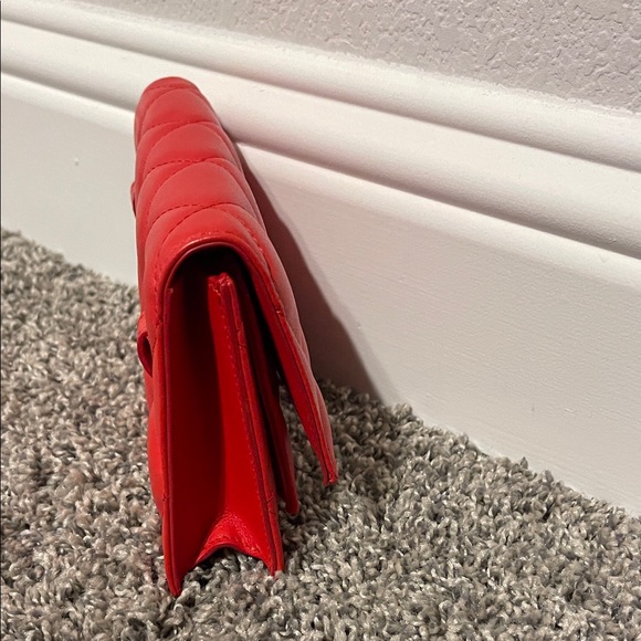 Balenciaga Red Leather XS Quilted Sharp Belt Bag - Picture 5 of 14